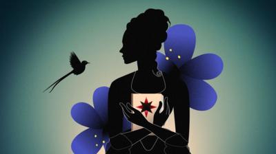 A silhouette of abolitionist Jane Harry