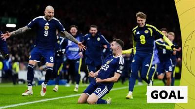 Kenny McLean celebrates