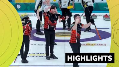 Curling celebrations