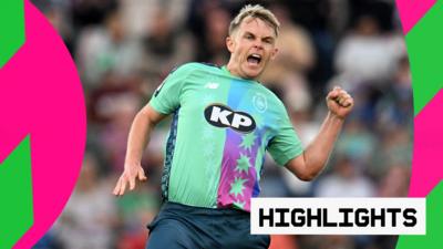 Sam Curran of Oval Invincibles