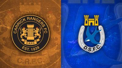 Carrick Rangers v Dungannon Swifts