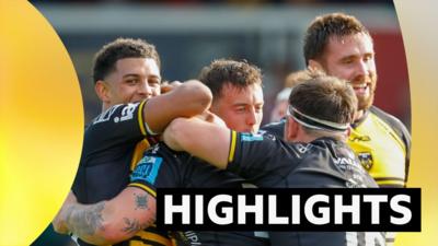 Highlights graphic for Dragons v Ospreys