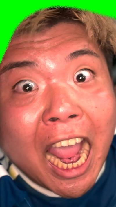 Japan fan celebrates into the camera at their Group F fixture against Netherlands in the 2026 World Cup