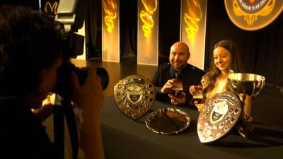 Fionnlagh Iain Morse agus Caitlyn Yule