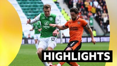 hibs v dundee united highlights