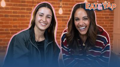 Jana Fernandez and Alex Scott in Eat & Yap 