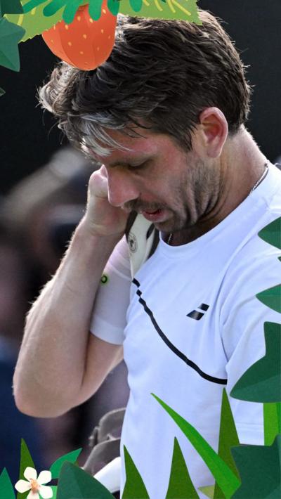 Cam Norrie at Wimbledon