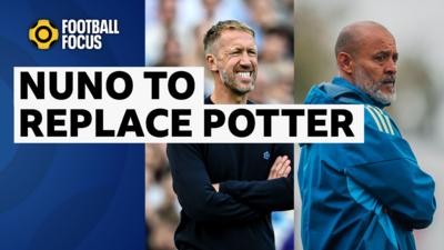 Nuno Espirito Santo replaces Graham Potter as West Ham manager