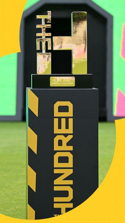 The Hundred trophy