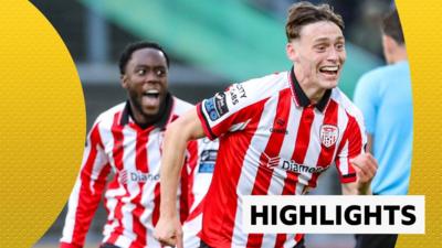 Conor Barr celebrates goal