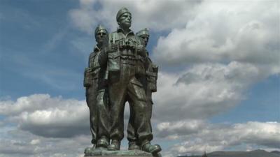 Carragh-chuimhne nan Commandothan 