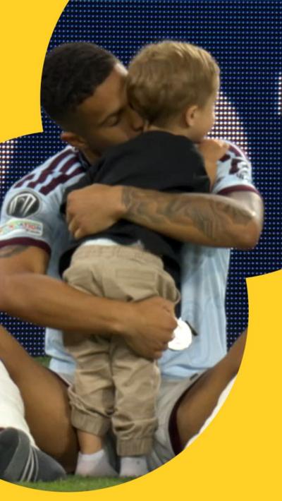 João Gomes and son