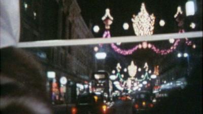 Christmas lights on Regent Street