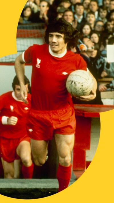 Kevin Keegan holds ball in 1974 FA Cup Final 