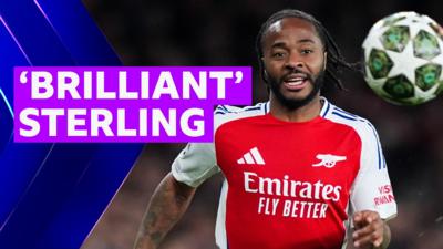 Arsenal's Raheem Sterling