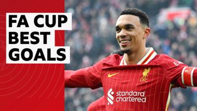 Trent Alexander-Arnold celebrates scoring