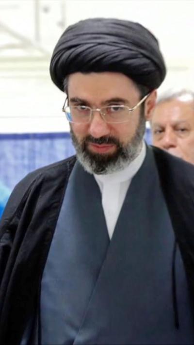 File image showing Mojtaba Khamenei