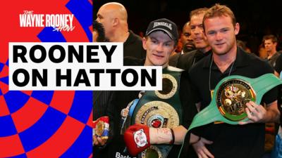 Ricky Hatton and Wayne Rooney in 2007.