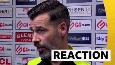 Stuart Kettlewell reacts to 3-0 defeat by Hibernian