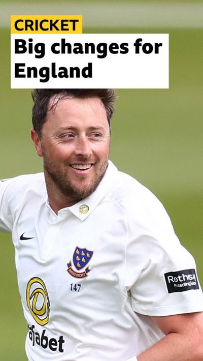 England's Ollie Robinson
