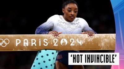 Simone Biles falls off beam and fails to take a medal spot