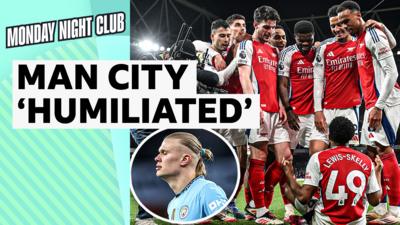 The Monday Night Club discuss Arsenal's 5-1 win over Manchester City