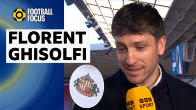 Sunderland's Director of Football, Florent Ghisolfi 