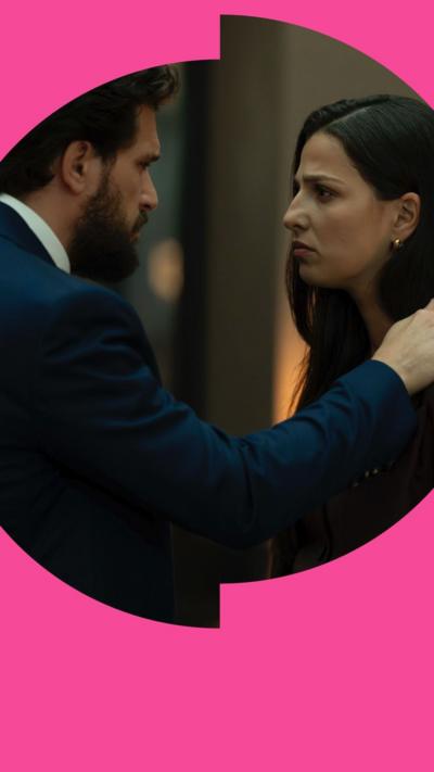 Henry places his hand on Yas's shoulder. They look into each other's eyes