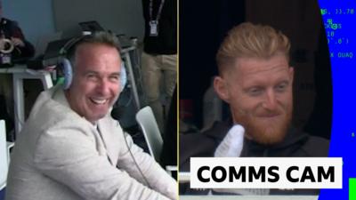 Michael Vaughan and Ben Stokes