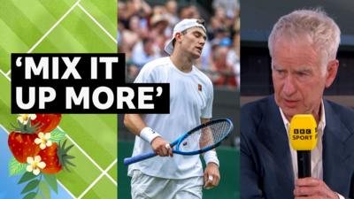 Jack Draper and John McEnroe