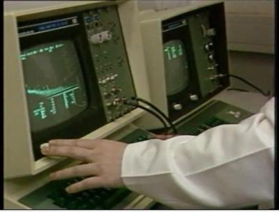 Computers at a nuclear power station