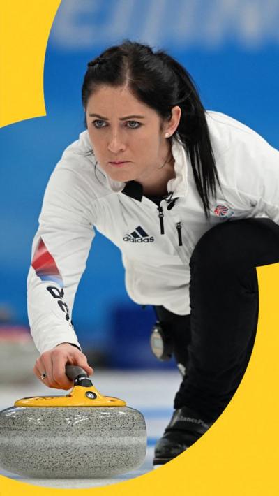 Eve Muirhead on the ice