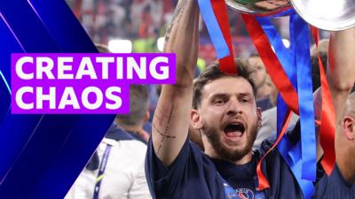 PSG's Khvicha Kvaratskhelia