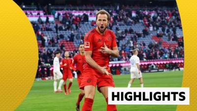 Harry Kane celebrates scoring