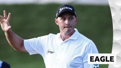 Sepp Straka celebrates