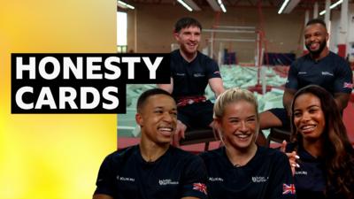 GB's gymnastics teammates take on BBC Sport's Honesty Cards