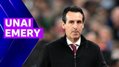 Aston VIlla boss Unai Emery