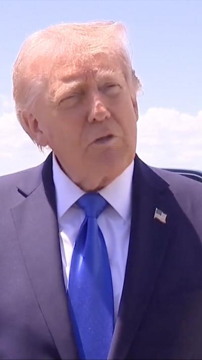 US President Donald Trump