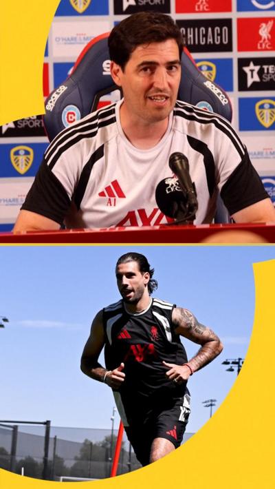 Andoni Iraola and Dominik Szoboszlai