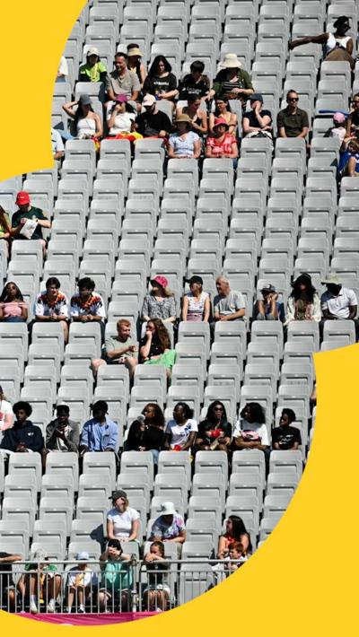 Spectators at European Championships