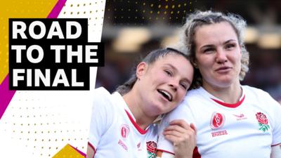 England's Jess Breach and Ellie Kildunne