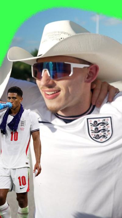 England fan talks about hydration breaks at England's opening 2026 World Cup game against Croatia in Dallas, 17 June 2026
