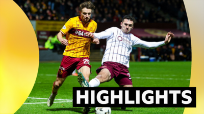 Motherwell v Hearts highlights