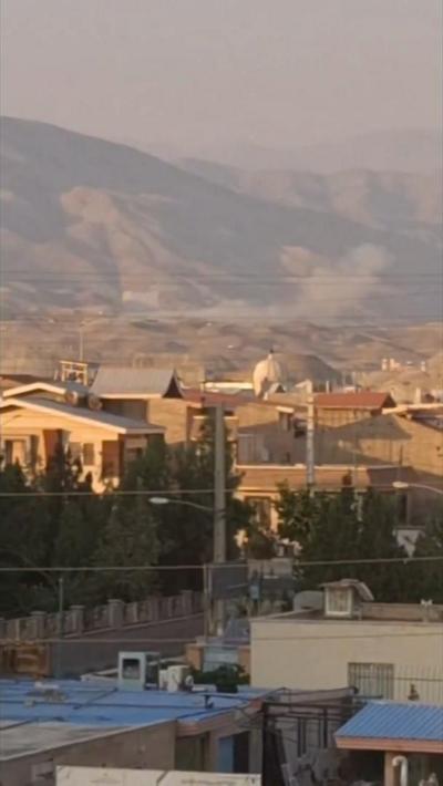 Video appears to show fresh strike near Tehran