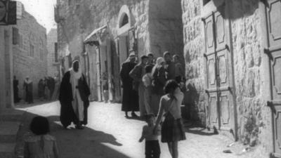 A street in Bethlehem.