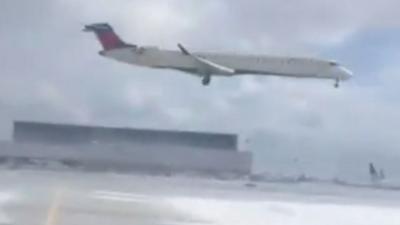 Delta Air Lines plane about to land in Toronto before crash 