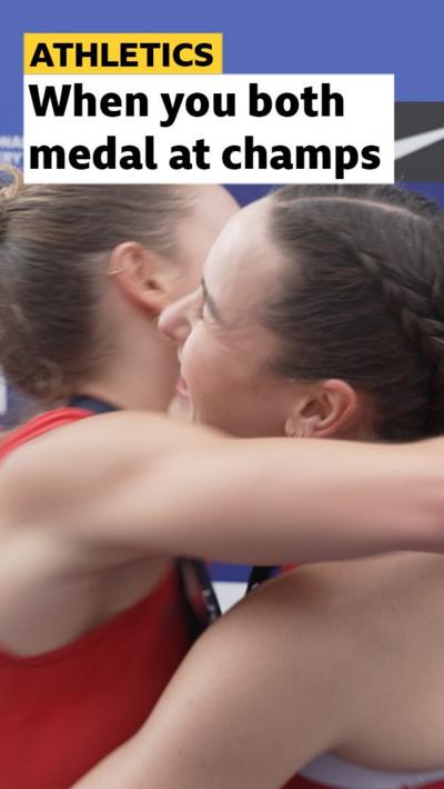 Boffey and Henrich celebrate