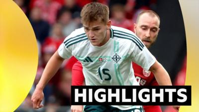Highlights from Denmark v Northern Ireland