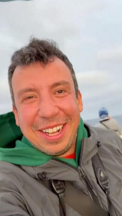 Man smiling 