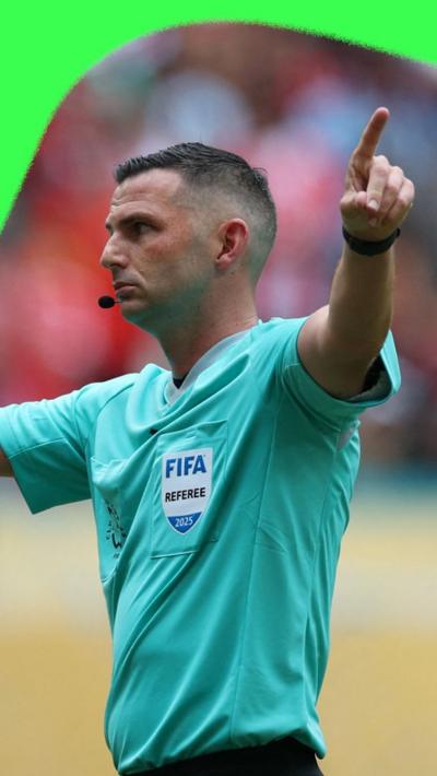World Cup referee Michael Oliver